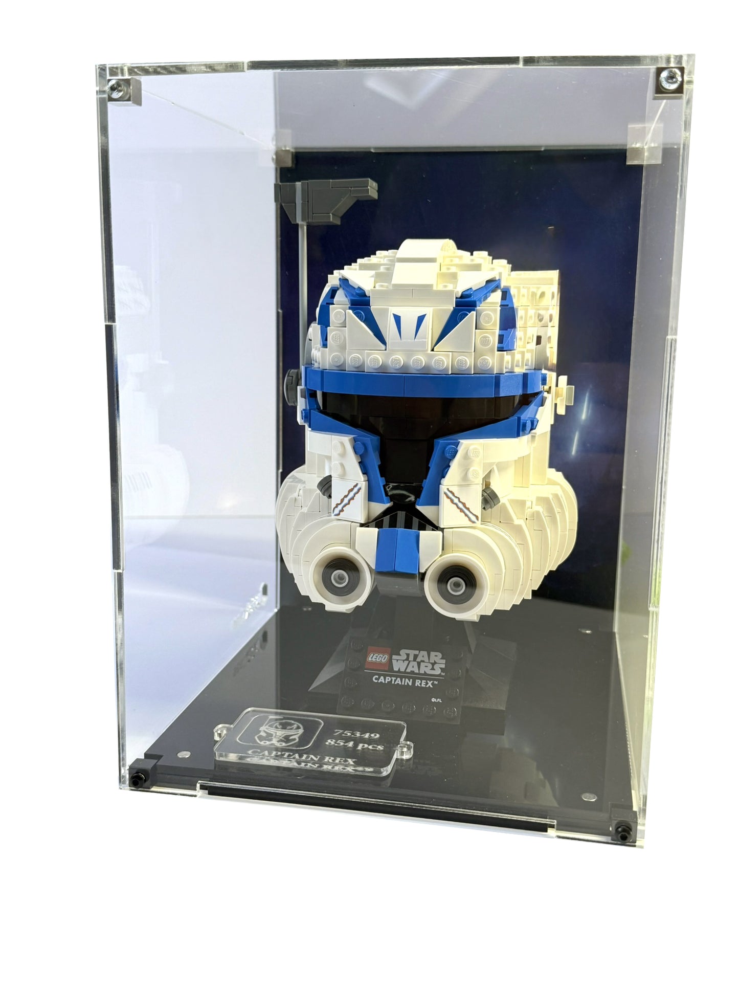 Vitrina para LEGO® Star Wars™ 75349 – Casco del Capitán Rex™