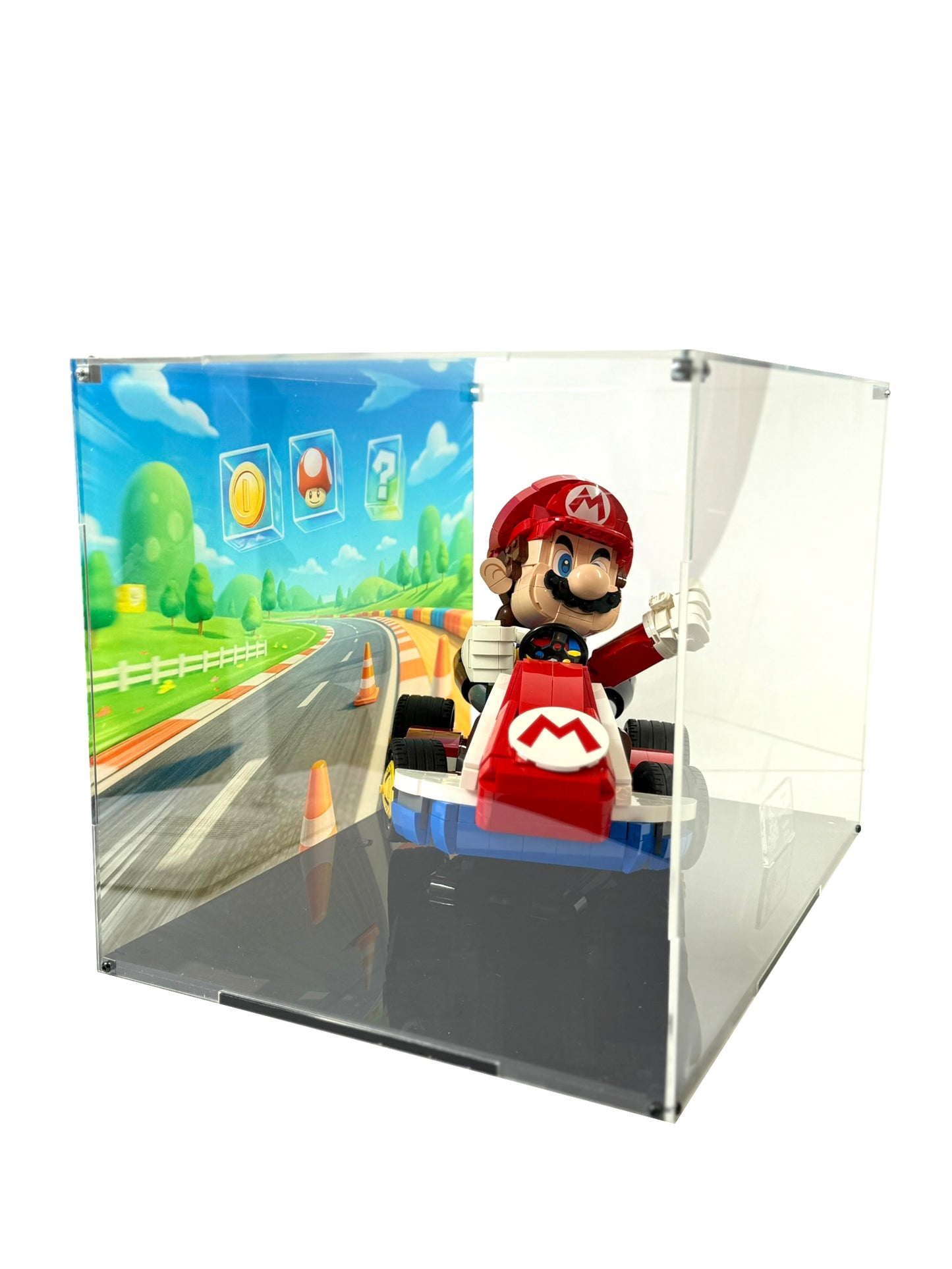 Vitrina para LEGO® Super Mario™ Mario Kart™ 72037 – Mario y Kart estándar