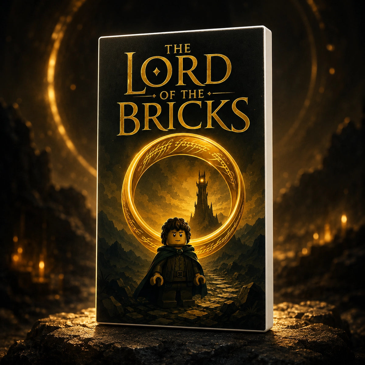 The Lord of the Bricks - Tile LEGO® 2x3 personalizada