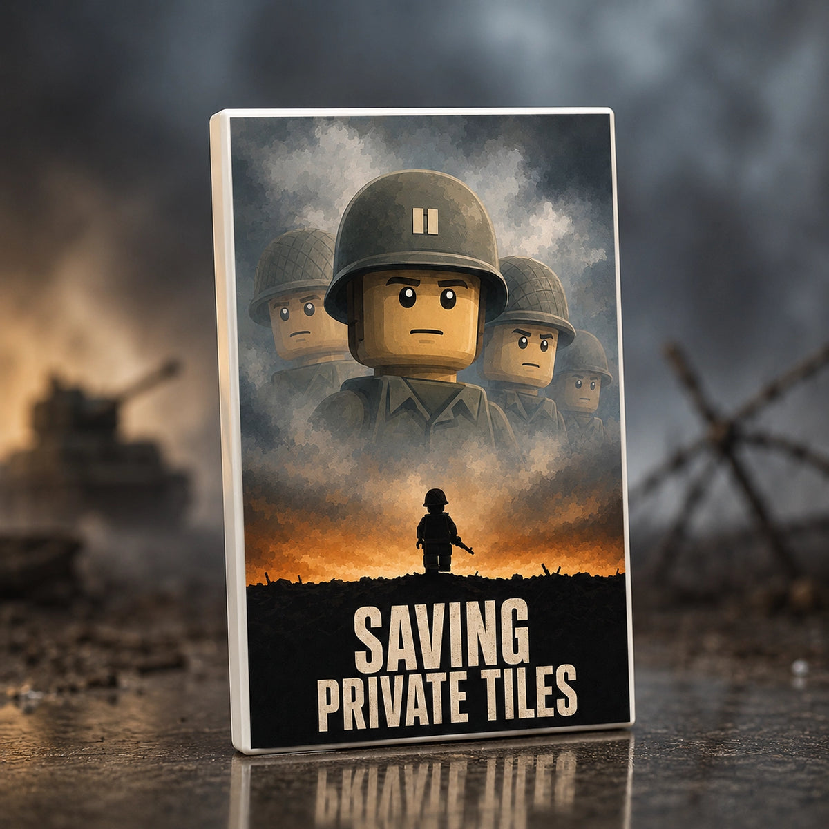 Saving Private Tiles - Tile LEGO® 2x3 personalizada