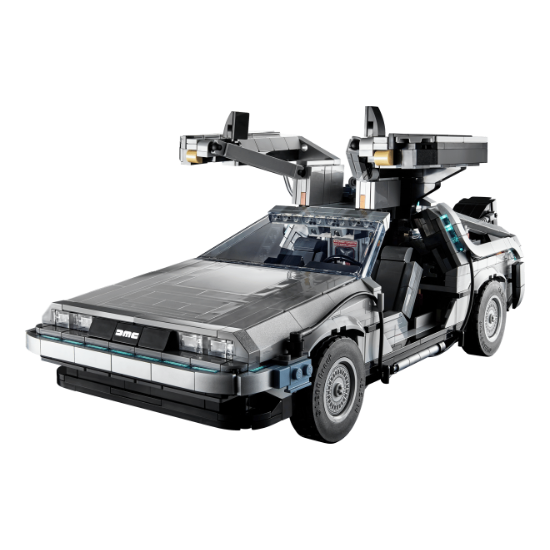 Vitrina para LEGO® Icons  10300 – Máquina del Tiempo de Regreso al Futuro