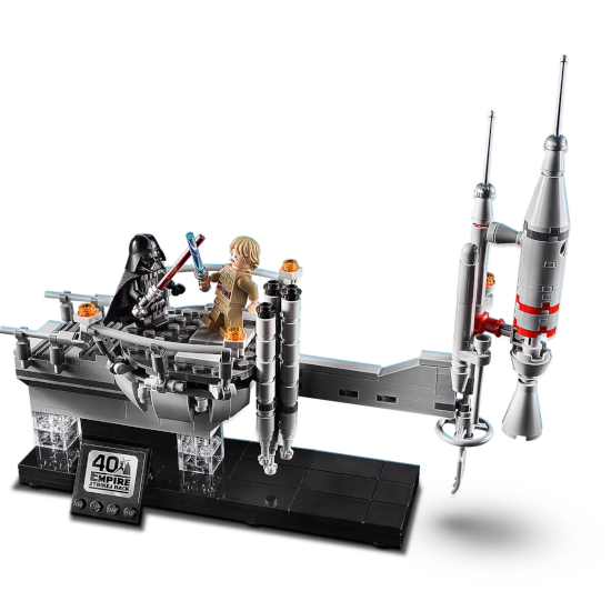 Vitrina para LEGO® Star Wars™ 75294 – Bespin Duel