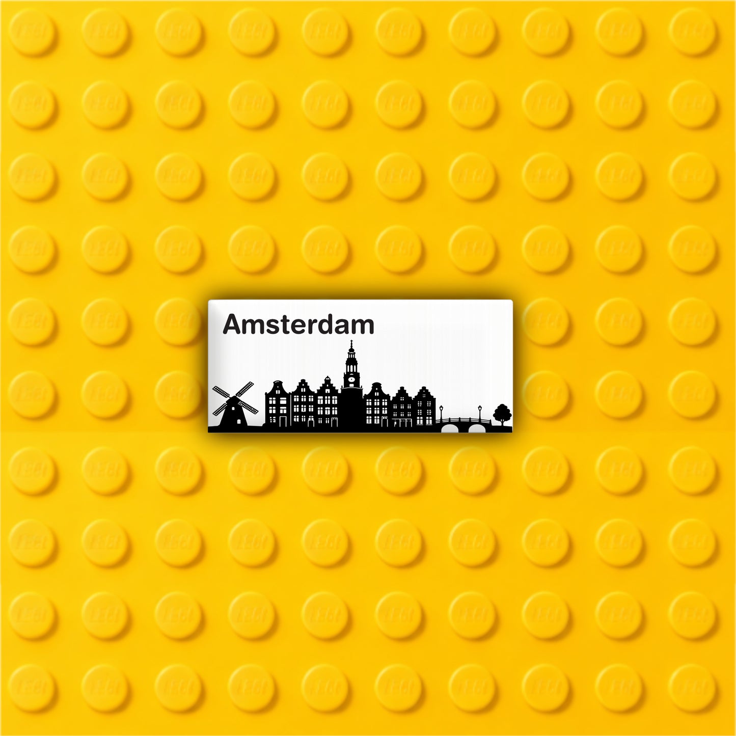 BrickCase Skyline Tiles – Ciudades del Mundo (Tile LEGO® 2x4 Personalizado)