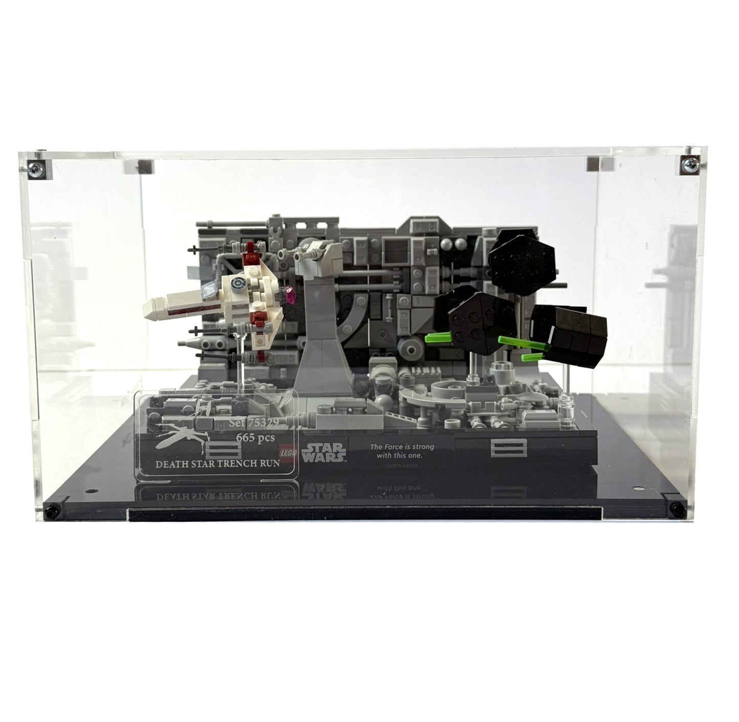 Vitrina LEGO® Star Wars™ 75329 – Ataque a la Estrella de la Muerte™