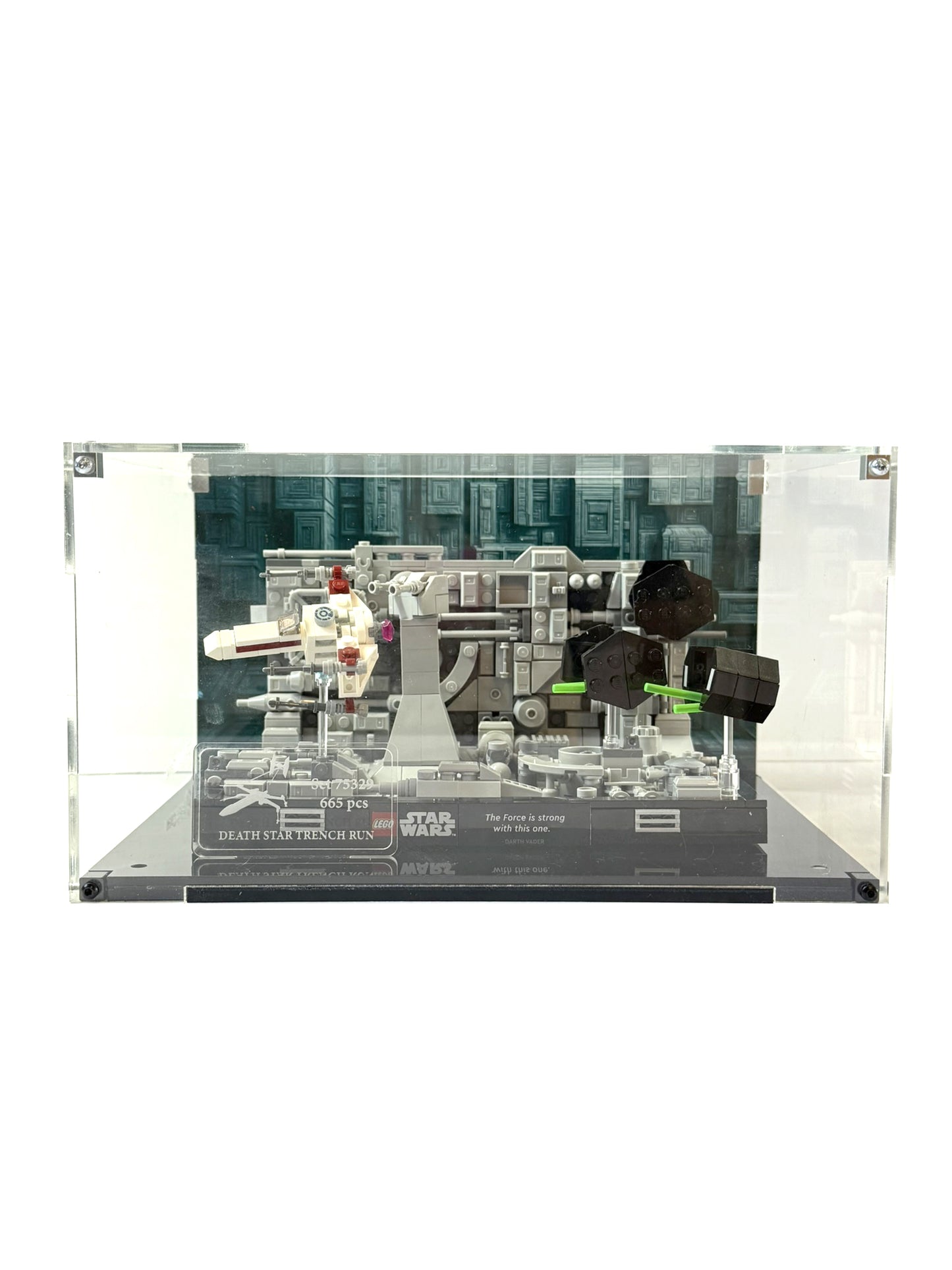 Vitrina LEGO® Star Wars™ 75329 – Ataque a la Estrella de la Muerte™
