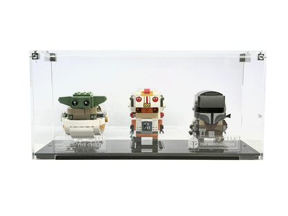 Vitrina para LEGO® BrickHeadz (Tres Figuras)