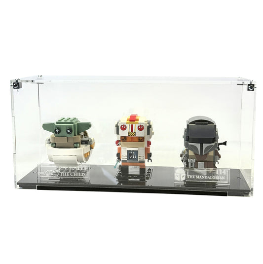 Vitrina para LEGO® BrickHeadz (Tres Figuras)