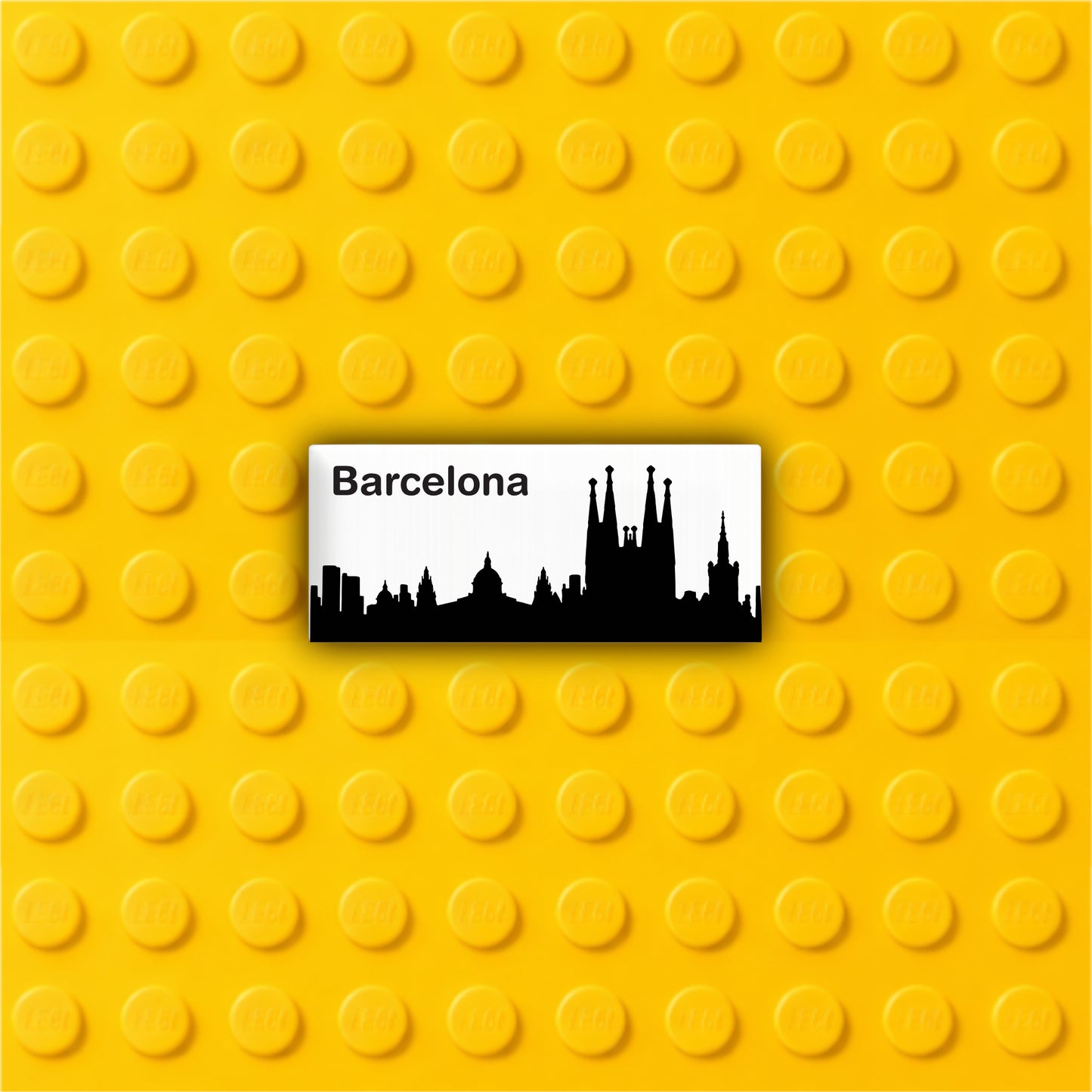 BrickCase Skyline Tiles – Ciudades del Mundo (Tile LEGO® 2x4 Personalizado)