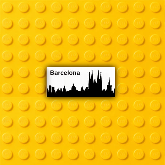 BrickCase Skyline Tiles – Ciudades del Mundo (Tile LEGO® 2x4 Personalizado)