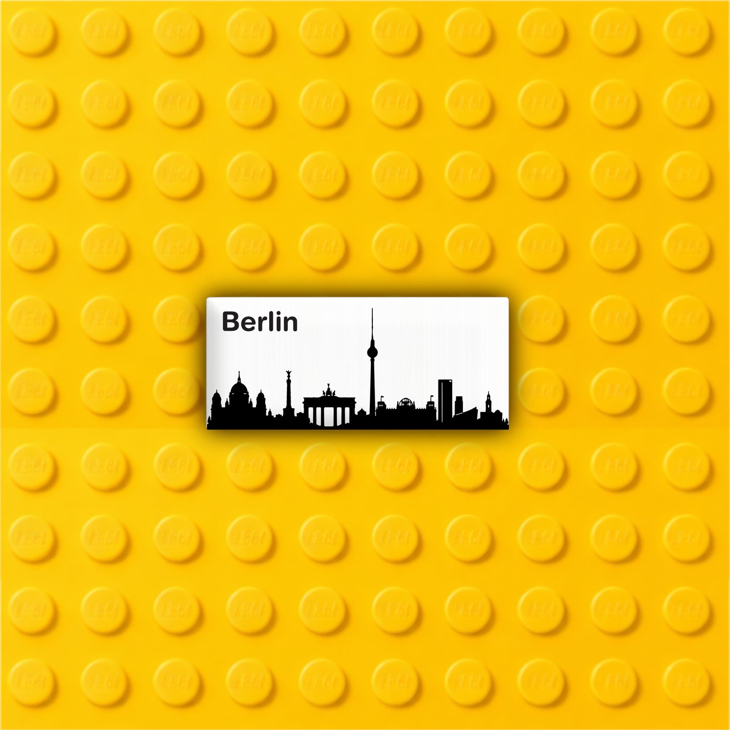 BrickCase Skyline Tiles – Ciudades del Mundo (Tile LEGO® 2x4 Personalizado)