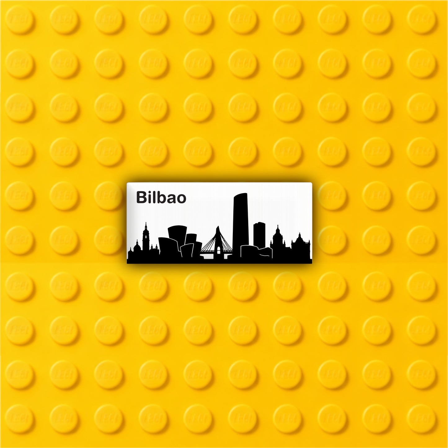 BrickCase Skyline Tiles – Ciudades del Mundo (Tile LEGO® 2x4 Personalizado)