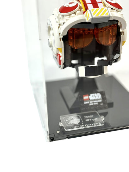 Vitrina para LEGO® Star Wars™ 75327 : Casco de Luke Skywalker™ (Red Five)