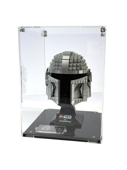 Vitrina para LEGO® Star Wars™ 75328 – Casco del Mandaloriano (The Mandalorian™)