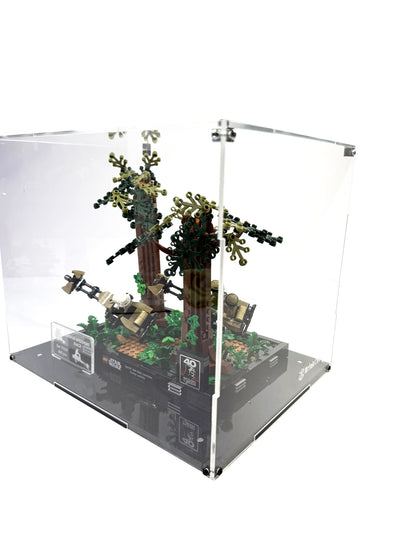 Vitrina para LEGO® Star Wars™ 75353 – Diorama: Duelo de Speeders en Endor™