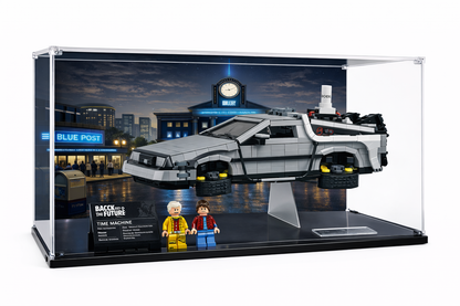 Vitrina para LEGO® Icons  10300 – Máquina del Tiempo de Regreso al Futuro