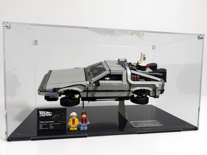 Vitrina para LEGO® Icons  10300 – Máquina del Tiempo de Regreso al Futuro