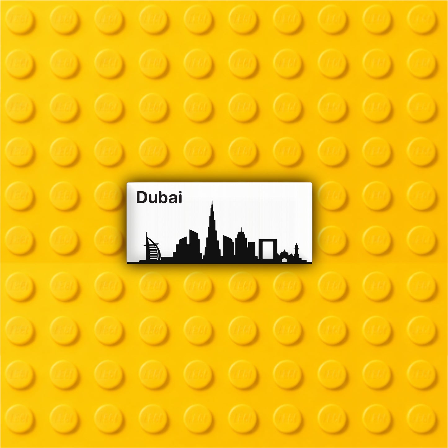 BrickCase Skyline Tiles – Ciudades del Mundo (Tile LEGO® 2x4 Personalizado)