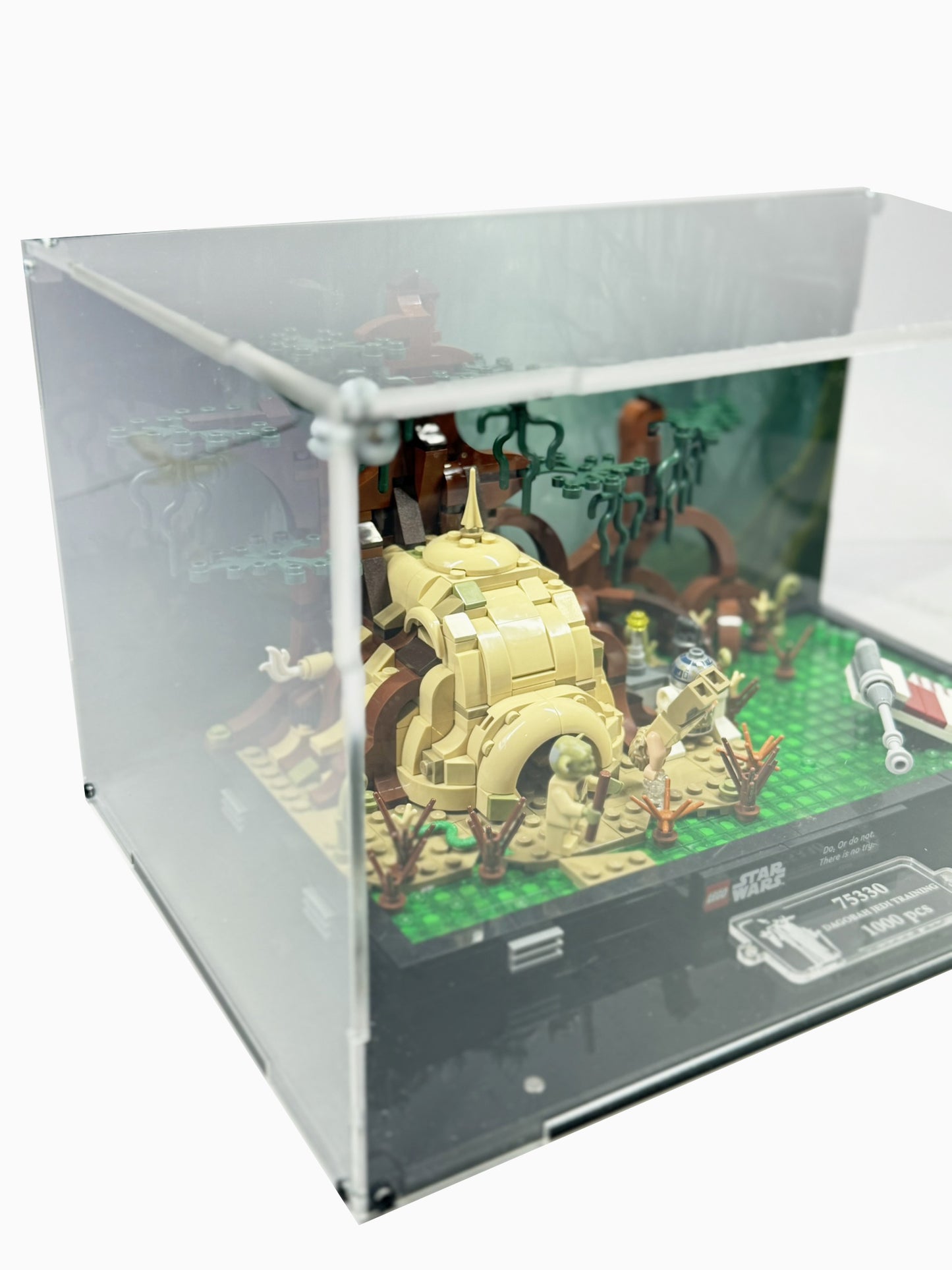 Vitrina para LEGO® Star Wars™ 75330 – Diorama: Entrenamiento Jedi™ en Dagobah™