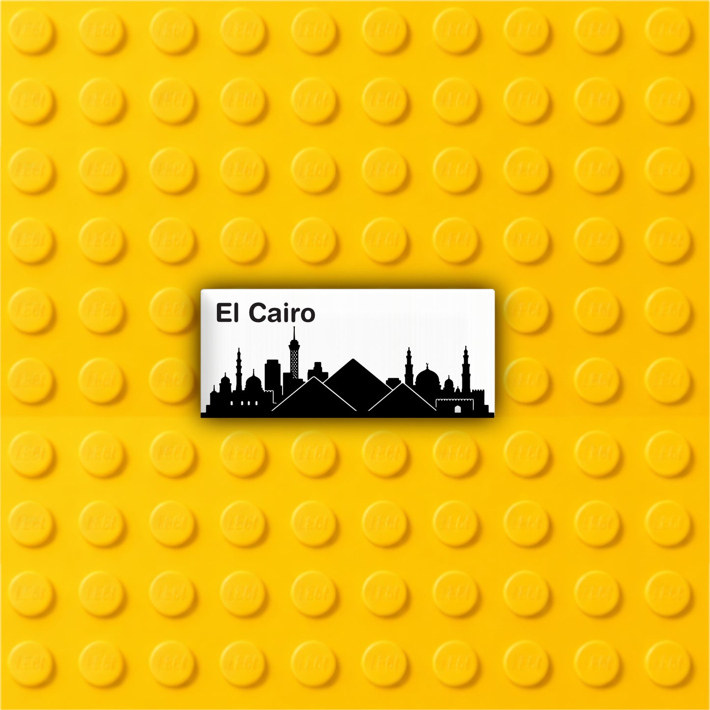 BrickCase Skyline Tiles – Ciudades del Mundo (Tile LEGO® 2x4 Personalizado)