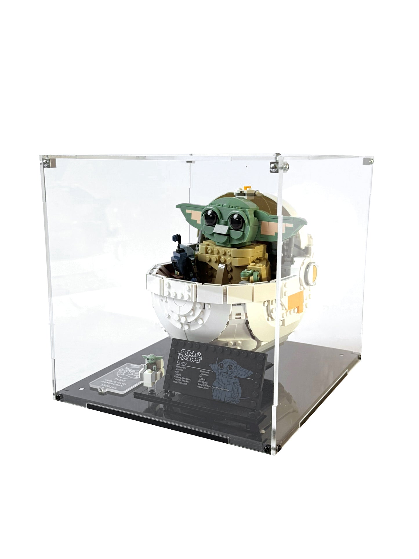 Vitrina LEGO® Star Wars™ 75403 – Grogu™ con Aerocuna