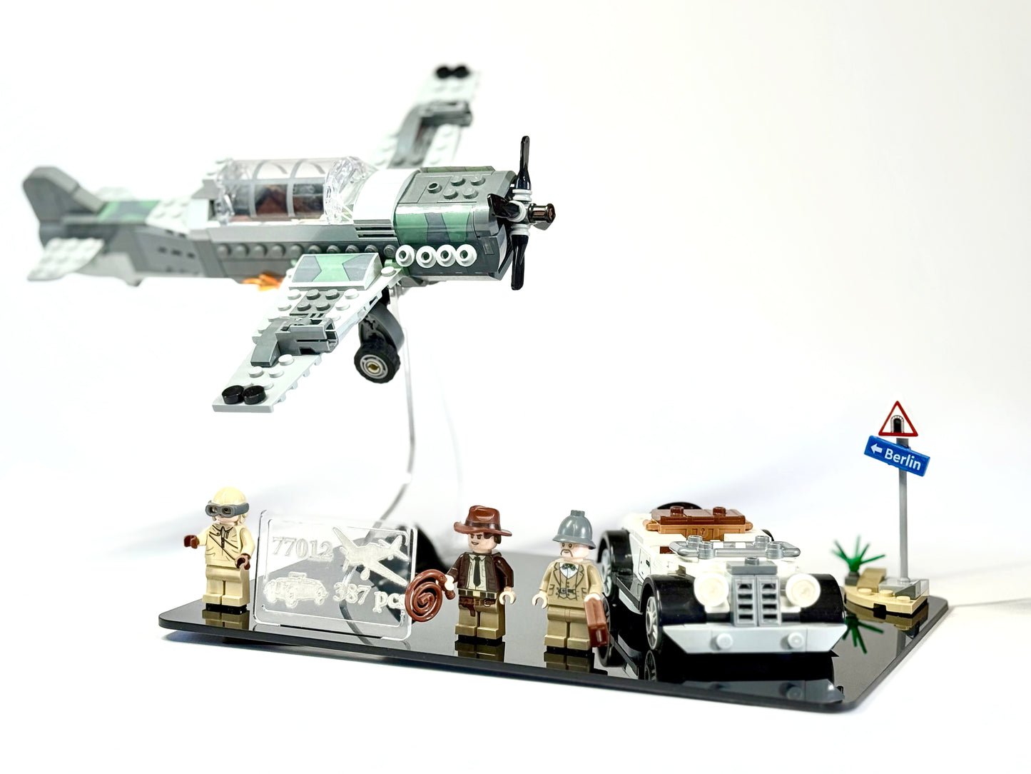 Soporte  LEGO® Indiana Jones™ 77012 – Persecución del Caza