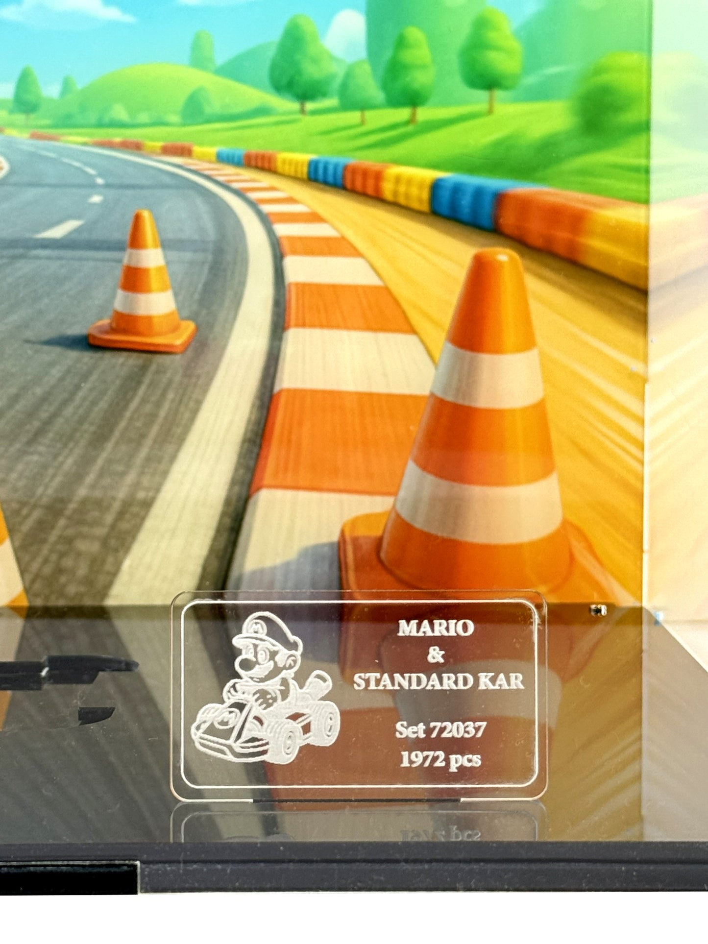 Vitrina para LEGO® Super Mario™ Mario Kart™ 72037 – Mario y Kart estándar