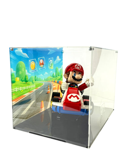 Vitrina para LEGO® Super Mario™ Mario Kart™ 72037 – Mario y Kart estándar