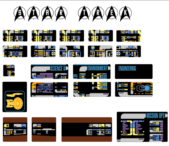 Piezas Personalizadas para MOC de Star Trek