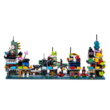 Vitrina para LEGO® NINJAGO® Micro City – Sets 40703 + 40704 + 40705 + 40706