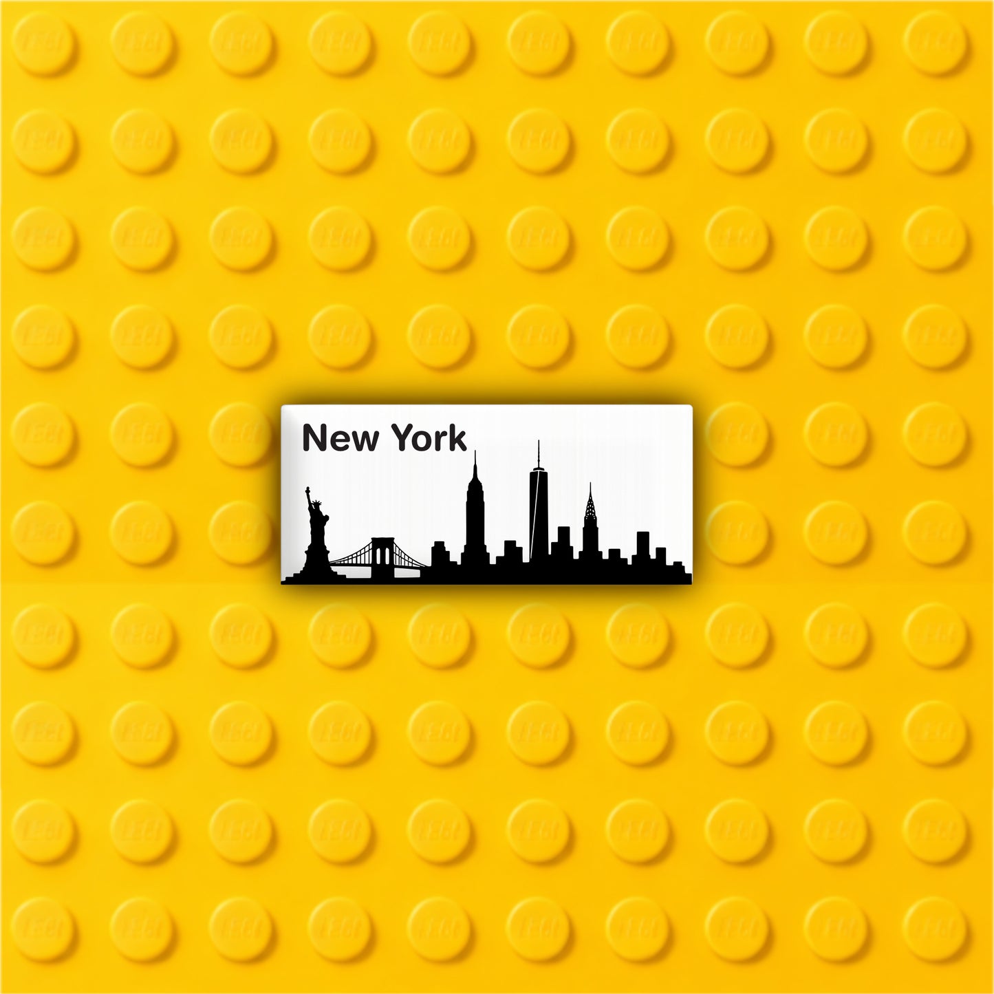 BrickCase Skyline Tiles – Ciudades del Mundo (Tile LEGO® 2x4 Personalizado)