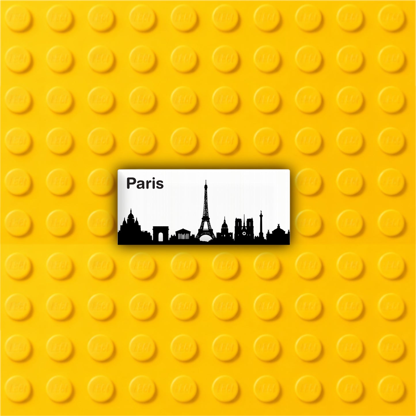 BrickCase Skyline Tiles – Ciudades del Mundo (Tile LEGO® 2x4 Personalizado)