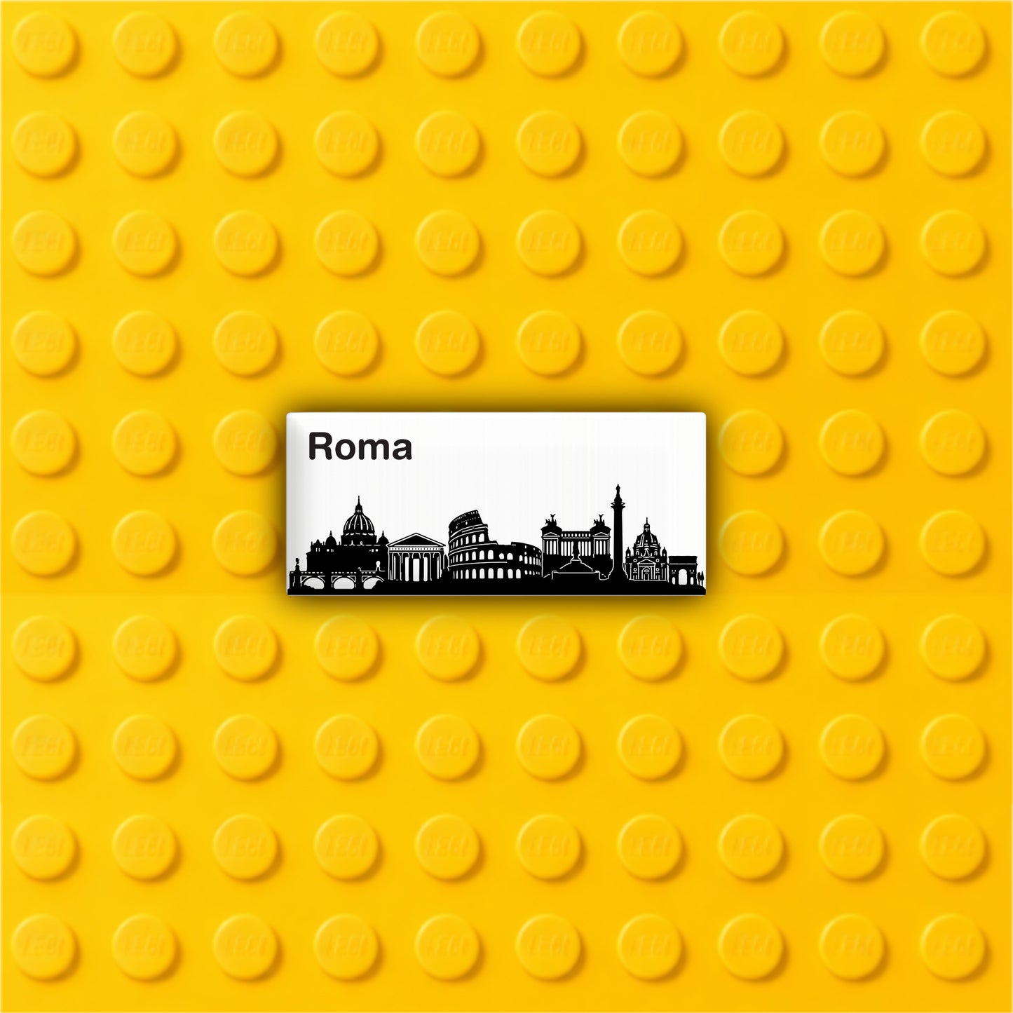 BrickCase Skyline Tiles – Ciudades del Mundo (Tile LEGO® 2x4 Personalizado)