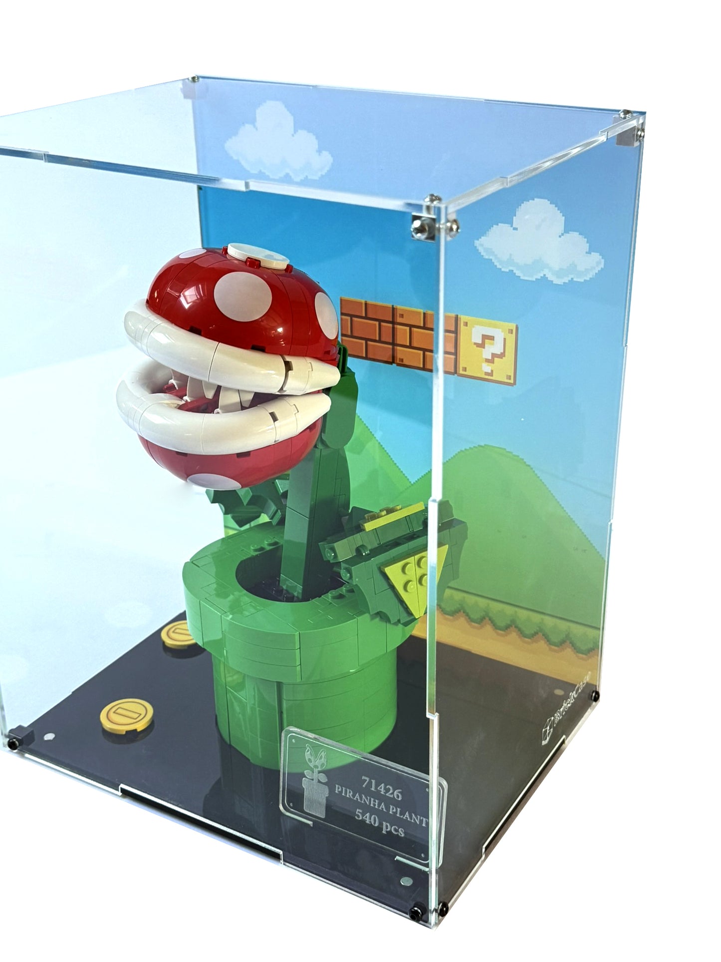 Vitrina para LEGO® Super Mario™ 71426 – Planta Piraña