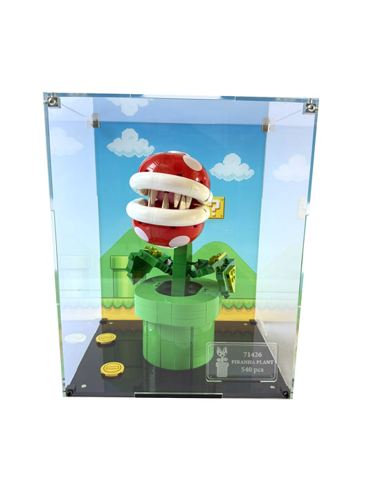 Vitrina para LEGO® Super Mario™ 71426 – Planta Piraña