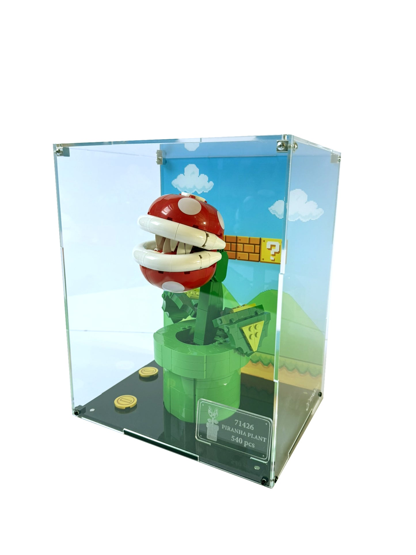 Vitrina para LEGO® Super Mario™ 71426 – Planta Piraña