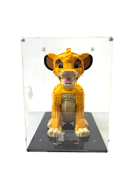Vitrina para LEGO® Disney™ 43247 – El Rey León™: Simba Joven