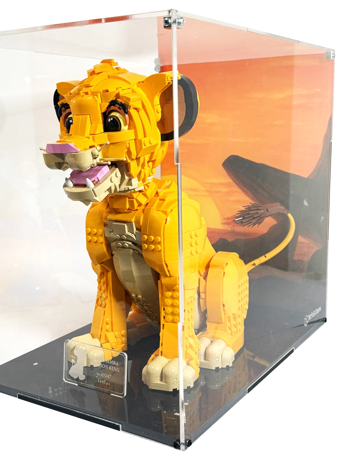 Vitrina para LEGO® Disney™ 43247 – El Rey León™: Simba Joven