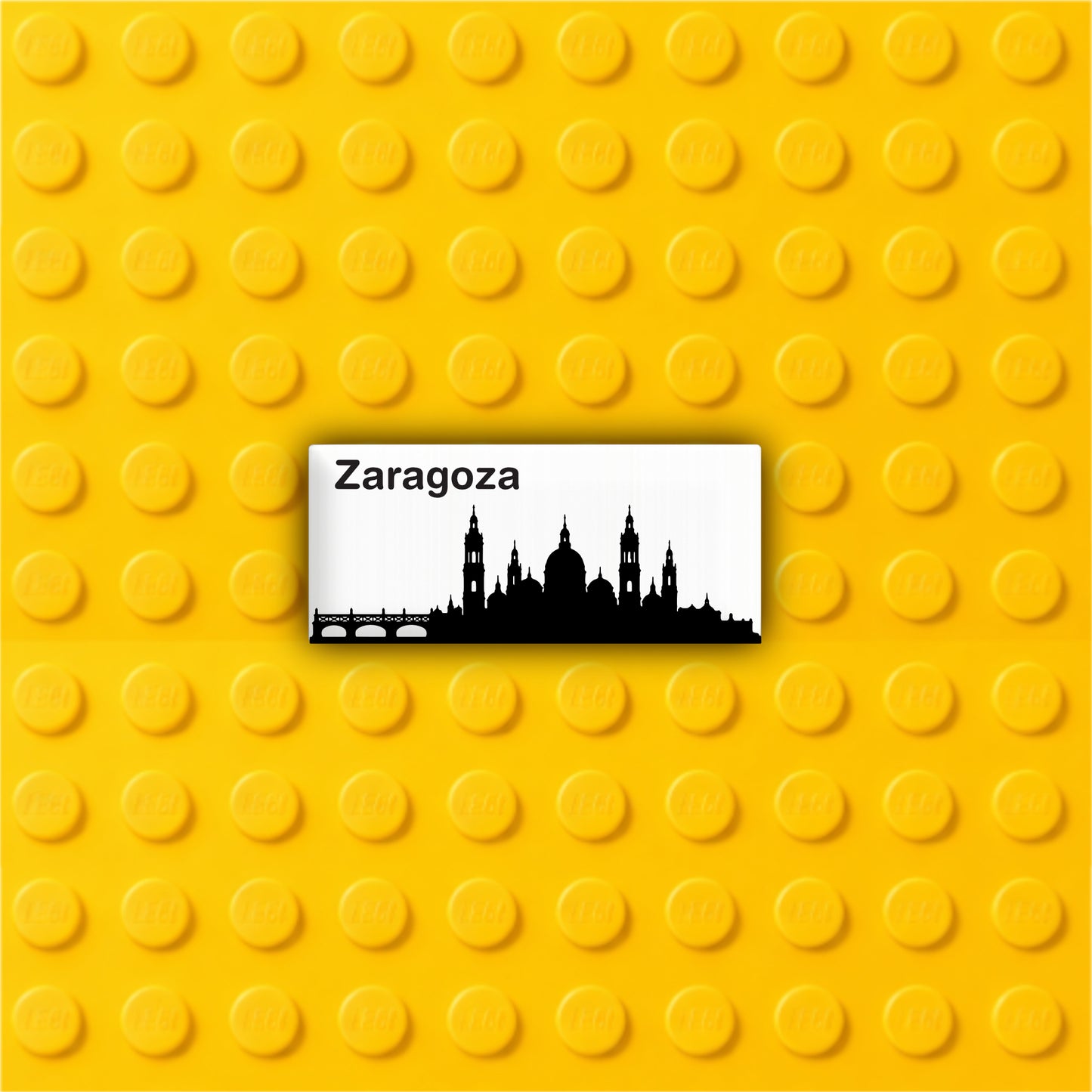 BrickCase Skyline Tiles – Ciudades del Mundo (Tile LEGO® 2x4 Personalizado)