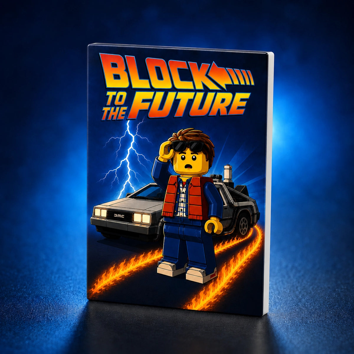 Block To The Future - Tile LEGO® 2x3 personalizada