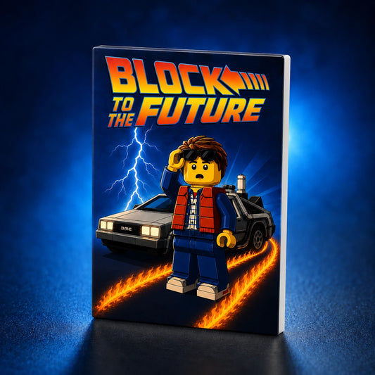 Block To The Future - Tile LEGO® 2x3 personalizada