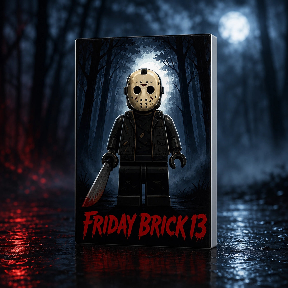 Friday Brick 13 - Tile LEGO® 2x3 personalizada