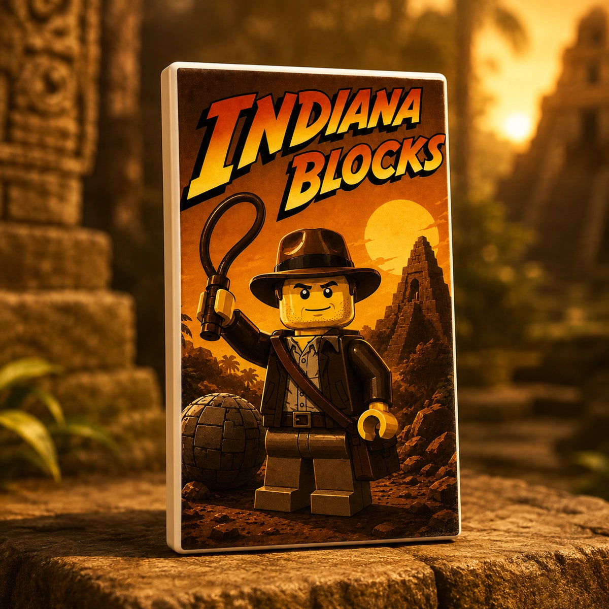 Indiana Blocks - Tile LEGO® 2x3 personalizada