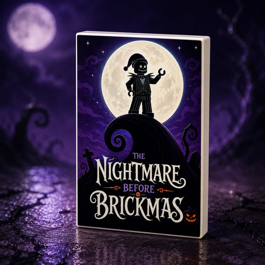 The Nightmare Before Brickmas - Tile LEGO® 2x3 personalizada