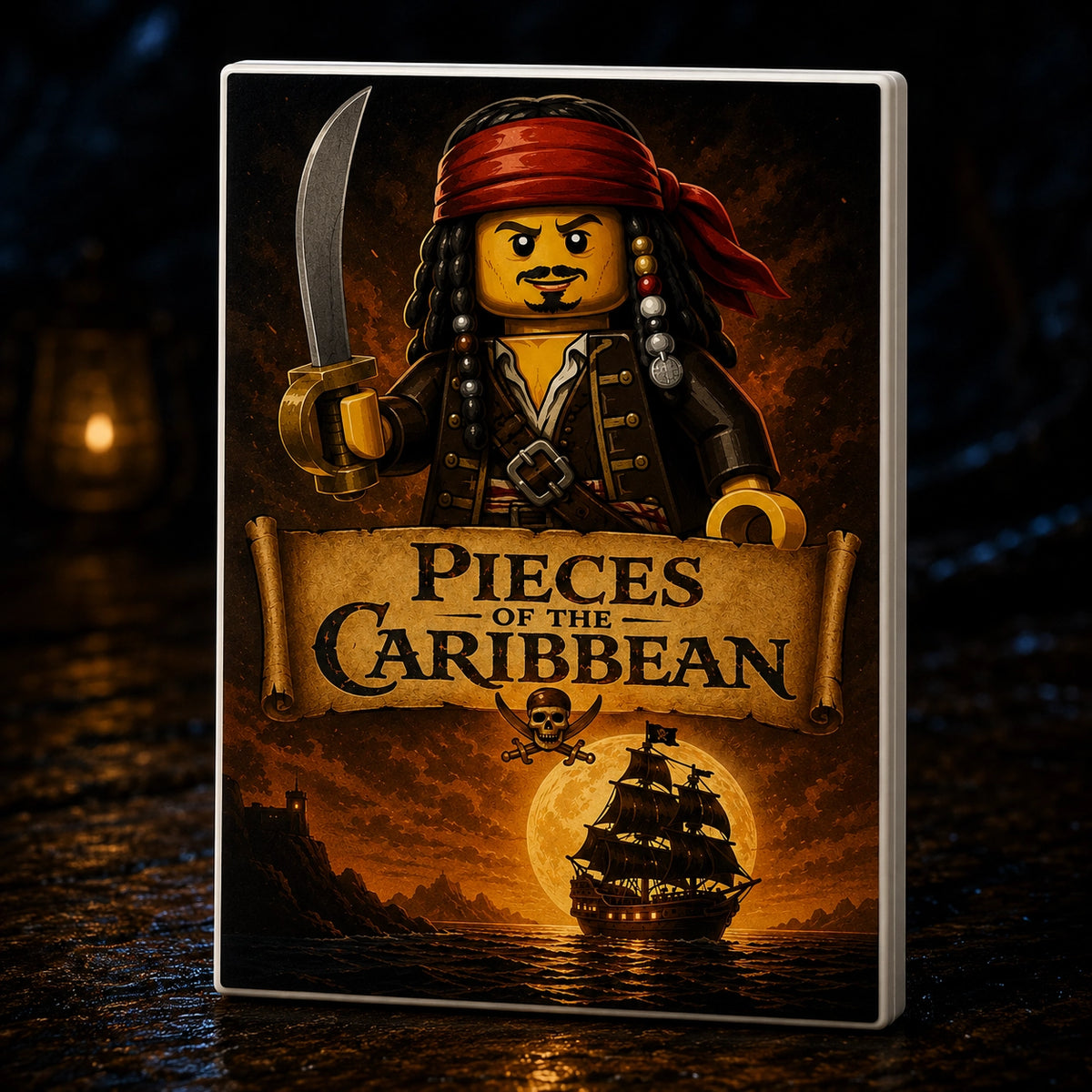 Pieces of the Caribbean - Tile LEGO® 2x3 personalizada